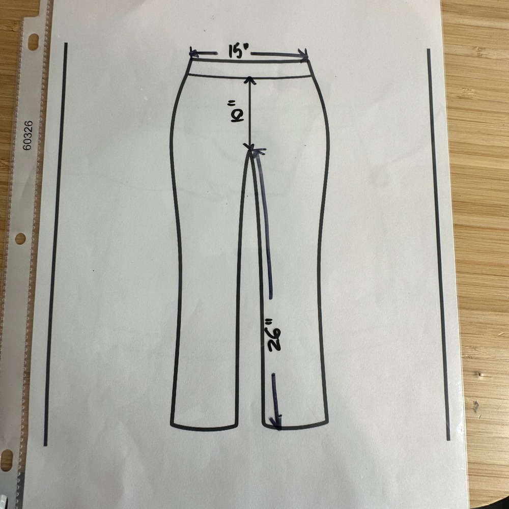 Theory Basic Pull On Pant Admiral Crepe Beige Elastic Waist Size 12 - Picture 4 of 9